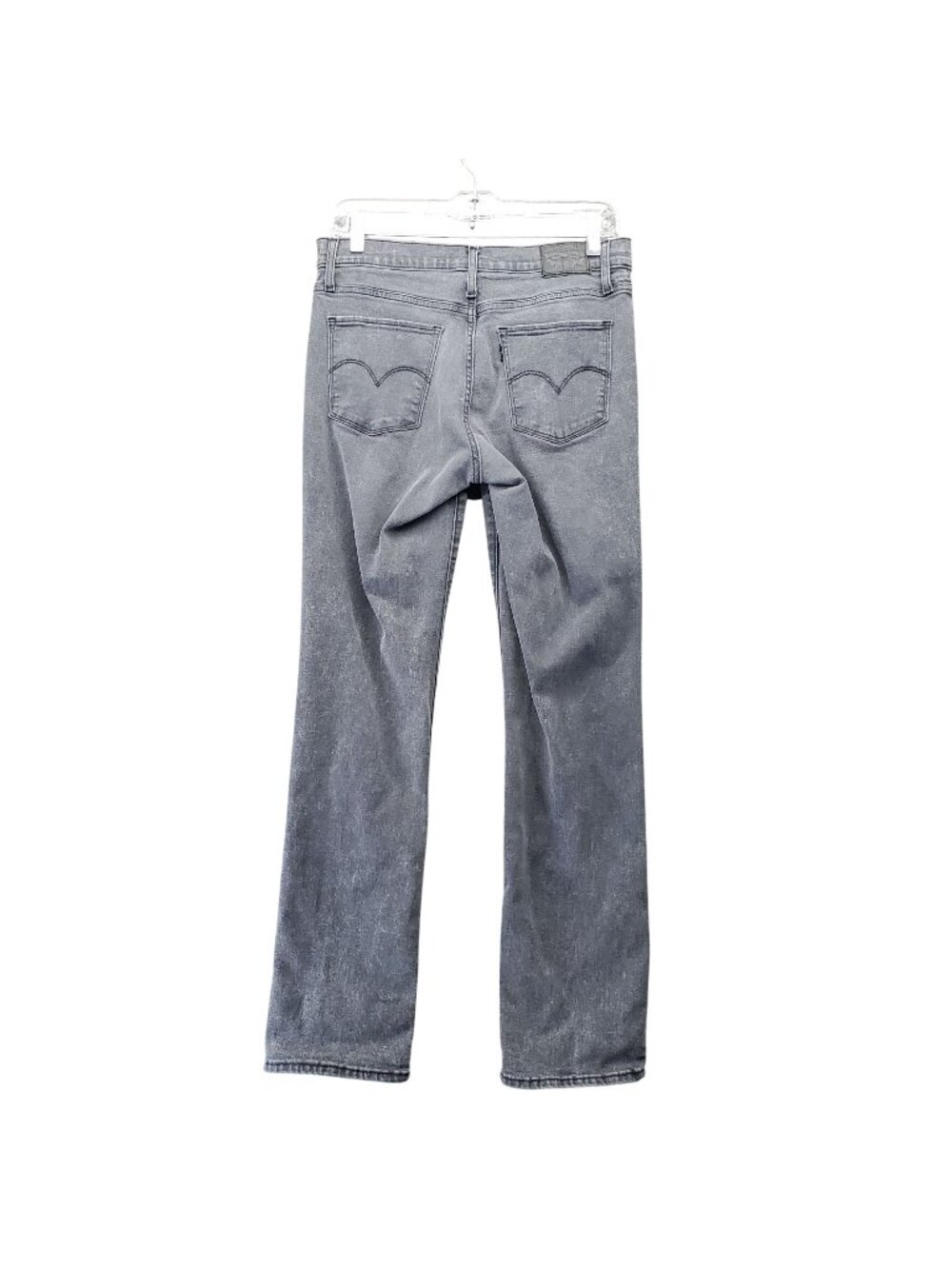 Levis Jeans Womens 29 Gray 314 Shaping Straight Stretch Denim
